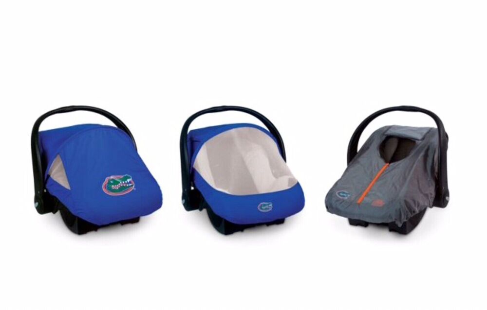 Florida Gators NCAA Cozy Cover Combo Pack Sun/Bug & Lightweight Car Seat Cover